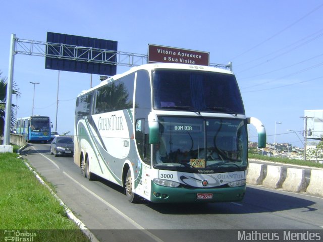 Viação GuanTur 3000 na cidade de Vitória, Espírito Santo, Brasil, por Matheus Mendes. Número da foto: #1467849.