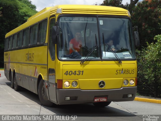 Viação Itapemirim 40431 na cidade de São Paulo, São Paulo, Brasil, por Gilberto Martins. ID da foto: 1468241.