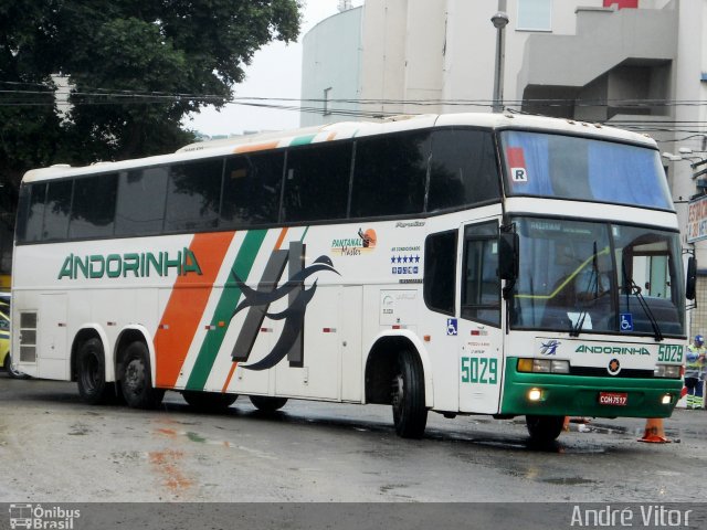 Empresa de Transportes Andorinha 5029 na cidade de Rio de Janeiro, Rio de Janeiro, Brasil, por André Vitor  Silva dos Santos. ID da foto: 1467210.