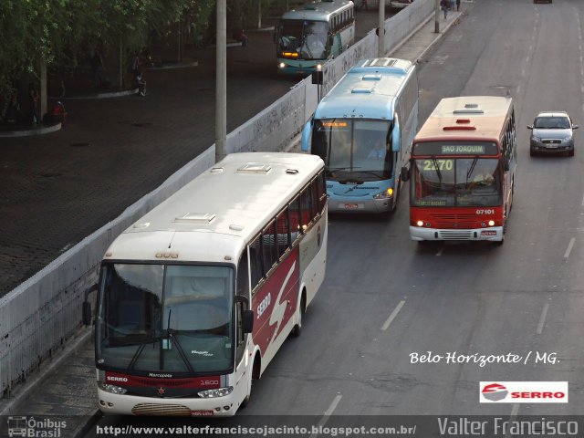 Viação Serro 1600 na cidade de Belo Horizonte, Minas Gerais, Brasil, por Valter Francisco. Número da foto: #1469290.