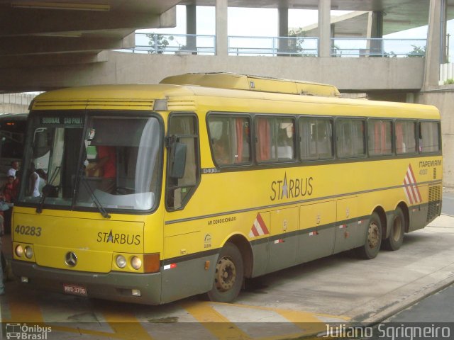 Viação Itapemirim 40283 na cidade de Limeira, São Paulo, Brasil, por Juliano Sgrigneiro. ID da foto: 1470165.