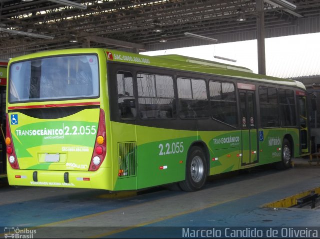Santo Antônio Transportes Niterói 2.2.055 na cidade de Niterói, Rio de Janeiro, Brasil, por Marcelo Candido de Oliveira. Número da foto: #1470005.