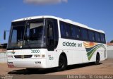 Viação Cidade Sol 3000 na cidade de Vitória da Conquista, Bahia, Brasil, por Cleber Bus. Número da foto: #:id.