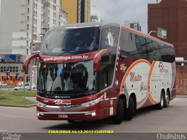 Auto Viação Putinga 30 na cidade de Curitiba, Paraná, Brasil, por Paulo Roberto Chulis. ID da foto: 1472083.