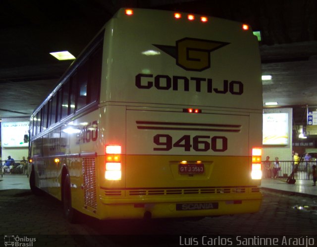 Empresa Gontijo de Transportes 9460 na cidade de Belo Horizonte, Minas Gerais, Brasil, por Luís Carlos Santinne Araújo. ID da foto: 1470356.