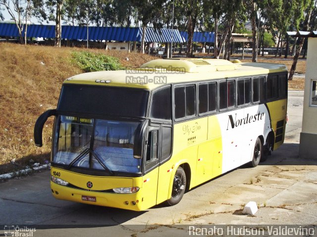 Viação Nordeste 1040 na cidade de Natal, Rio Grande do Norte, Brasil, por Renato Hudson Valdevino. Número da foto: #1471893.
