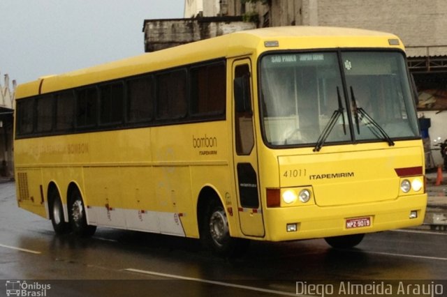 Viação Itapemirim 41011 na cidade de Rio de Janeiro, Rio de Janeiro, Brasil, por Diego Almeida Araujo. Número da foto: #1470393.