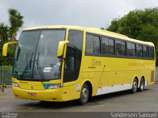 Viação Itapemirim 9033 na cidade de Curitiba, Paraná, Brasil, por Sanderson Samuel. Número da foto: #1470277.