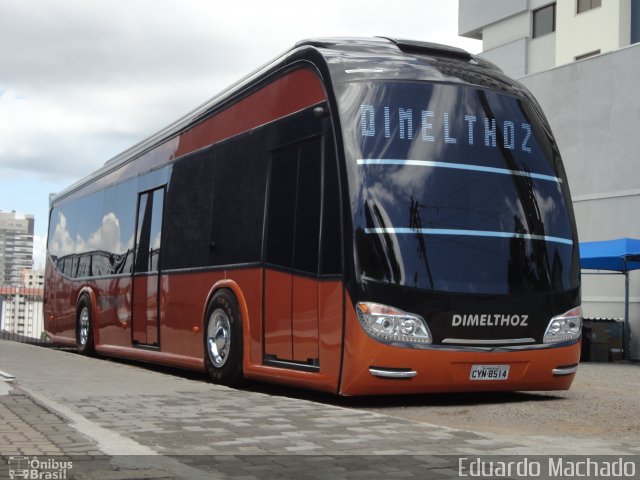 Dimelthoz ShowBus na cidade de Caxias do Sul, Rio Grande do Sul, Brasil, por Eduardo Machado. ID da foto: 1470859.