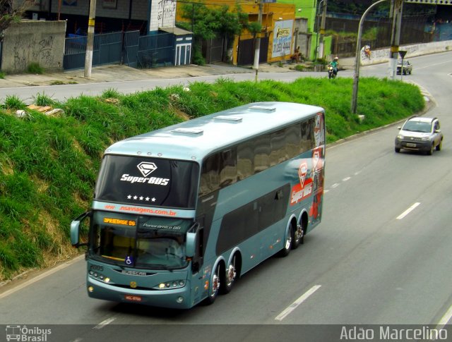 Superbus Turismo 2005 na cidade de Belo Horizonte, Minas Gerais, Brasil, por Adão Raimundo Marcelino. ID da foto: 1472036.