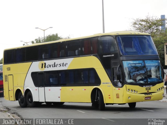 Viação Nordeste 1030 na cidade de Fortaleza, Ceará, Brasil, por João Victor. ID da foto: 1474705.