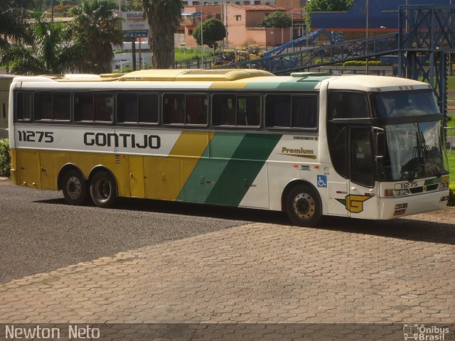 Empresa Gontijo de Transportes 11275 na cidade de Uberlândia, Minas Gerais, Brasil, por Newton Vitorino Neto. ID da foto: 1472604.