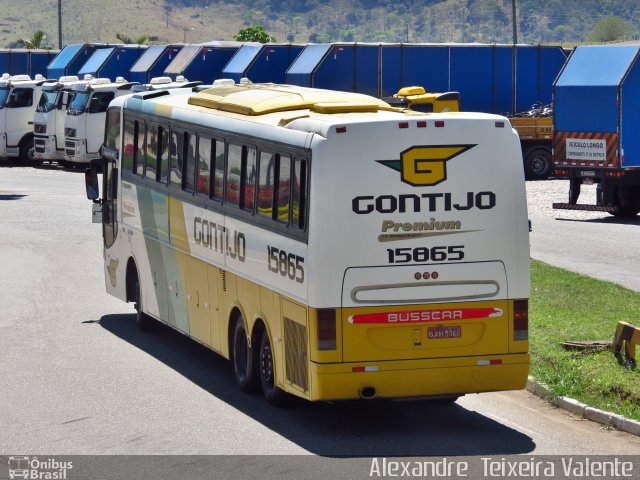 Empresa Gontijo de Transportes 15865 na cidade de João Monlevade, Minas Gerais, Brasil, por Alexandre  Teixeira Valente. Número da foto: #1474062.