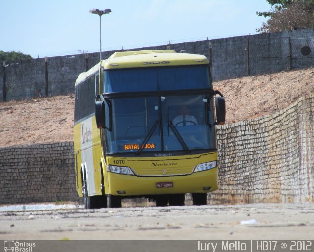 Viação Nordeste 1070 na cidade de Natal, Rio Grande do Norte, Brasil, por Iury  Mello. Número da foto: #1474414.