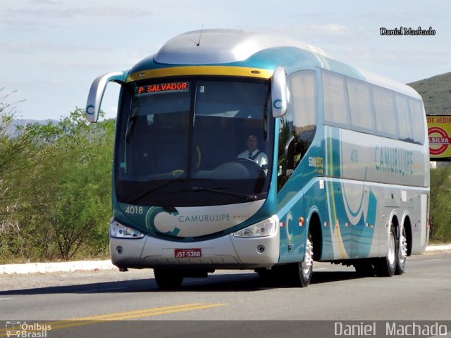 Auto Viação Camurujipe 4018 na cidade de Jequié, Bahia, Brasil, por Daniel  Machado. Número da foto: #1474641.