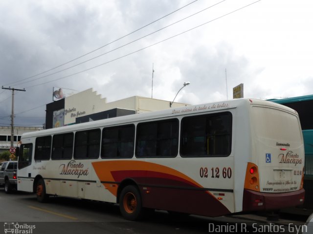 Viação Macapá 02 12 60 na cidade de Goiânia, Goiás, Brasil, por Daniel Rocha dos Santos. ID da foto: 1473309.