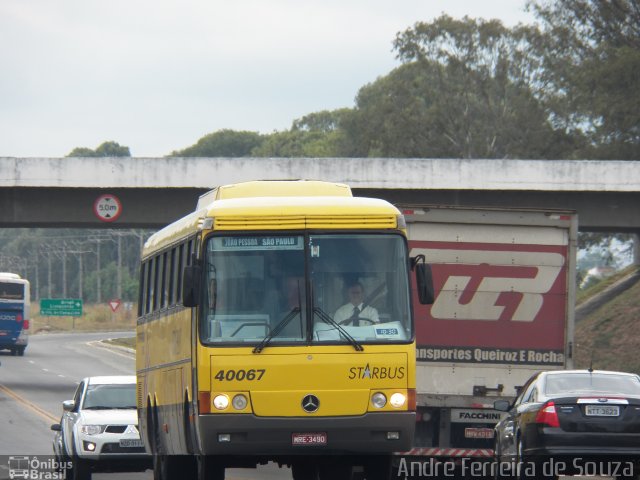 Viação Itapemirim 40067 na cidade de Vitória da Conquista, Bahia, Brasil, por Andre Ferreira de Souza. ID da foto: 1474444.