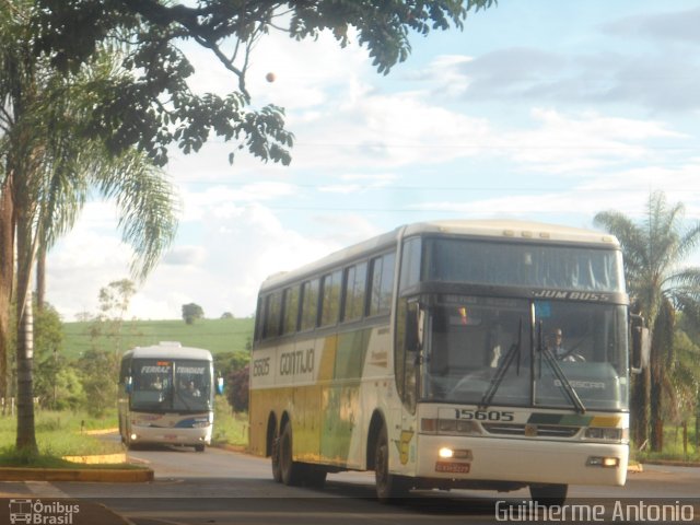 Empresa Gontijo de Transportes 15605 na cidade de Araxá, Minas Gerais, Brasil, por Guilherme Antonio. Número da foto: #1476231.