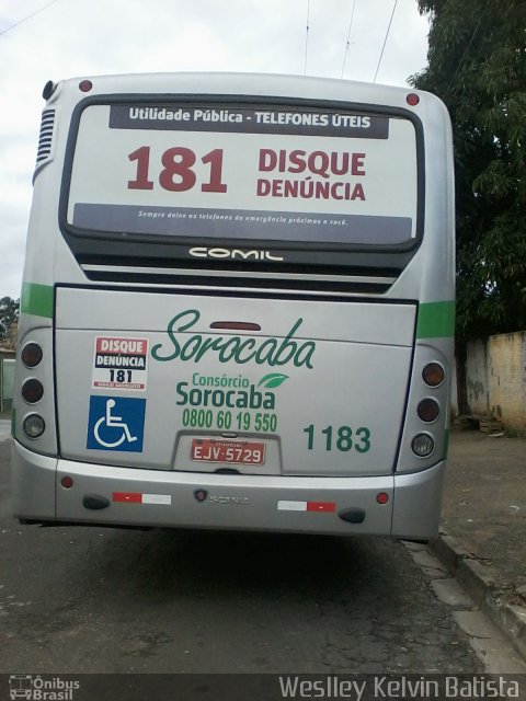 ConSor - Consórcio Sorocaba 1183 na cidade de Sorocaba, São Paulo, Brasil, por Weslley Kelvin Batista. Número da foto: #1475046.