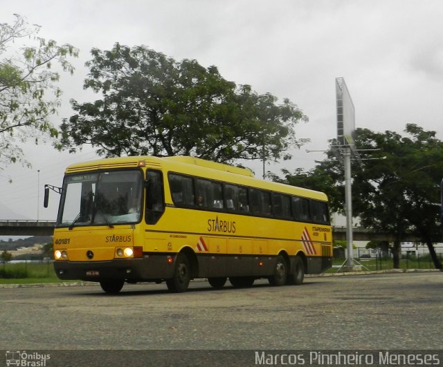 Viação Itapemirim 40181 na cidade de Vitória, Espírito Santo, Brasil, por Marcos Pinnheiro Meneses. Número da foto: #1479142.
