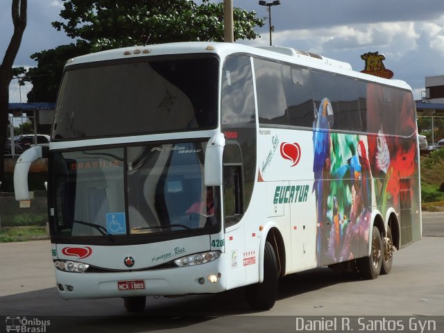 Eucatur - Empresa União Cascavel de Transportes e Turismo 4206 na cidade de Goiânia, Goiás, Brasil, por Daniel Rocha dos Santos. Número da foto: #1477460.