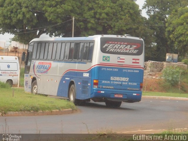 Viação Ferraz Trindade 536302 na cidade de Araxá, Minas Gerais, Brasil, por Guilherme Antonio. ID da foto: 1478369.