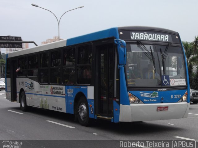 Viação Paratodos > São Jorge > Metropolitana São Paulo > Mobibrasil 6 3797 na cidade de São Paulo, São Paulo, Brasil, por Roberto Teixeira. Número da foto: #1478393.