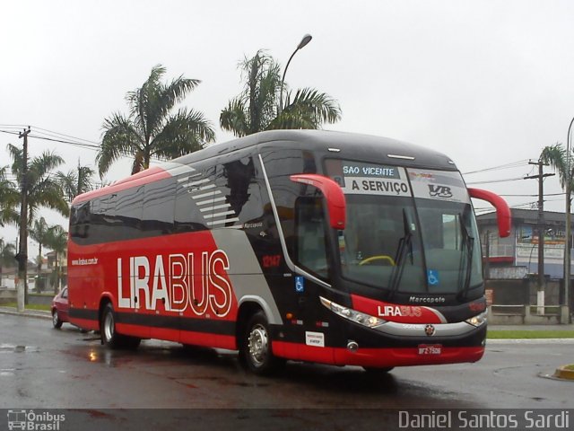 Lirabus 12147 na cidade de Praia Grande, São Paulo, Brasil, por Daniel Santos Sardi. Número da foto: #1477536.