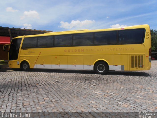 Viação Itapemirim 45803 na cidade de Casimiro de Abreu, Rio de Janeiro, Brasil, por Carlos Julio. Número da foto: #1477015.