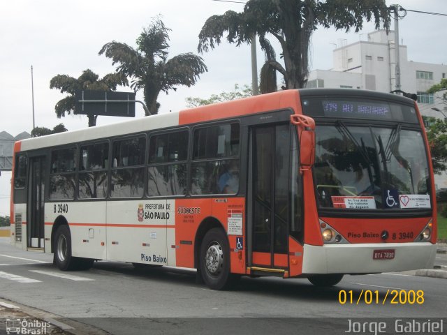 Santa Madalena > Oak Tree Transportes Urbanos 8 3940 na cidade de Osasco, São Paulo, Brasil, por Jorge  Gabriel. Número da foto: #1444322.