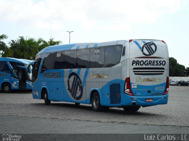 Auto Viação Progresso 6132 na cidade de Jaboatão dos Guararapes, Pernambuco, Brasil, por Luiz Carlos de Santana. ID da foto: 1444152.