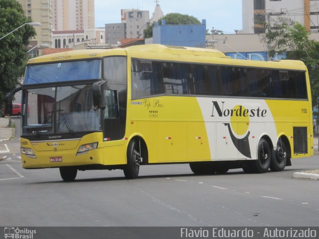 Viação Nordeste 1100 na cidade de Fortaleza, Ceará, Brasil, por Rafael Castro Fontenele. Número da foto: #1444517.