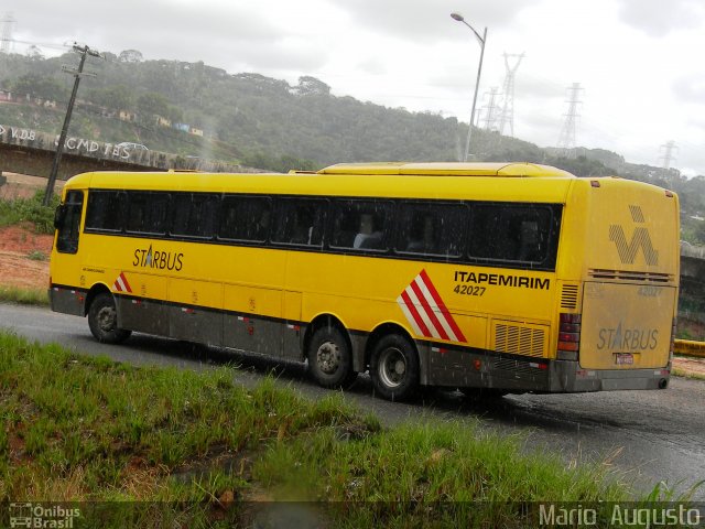 Viação Itapemirim 42027 na cidade de Jaboatão dos Guararapes, Pernambuco, Brasil, por Mário  Augusto. Número da foto: #1445187.