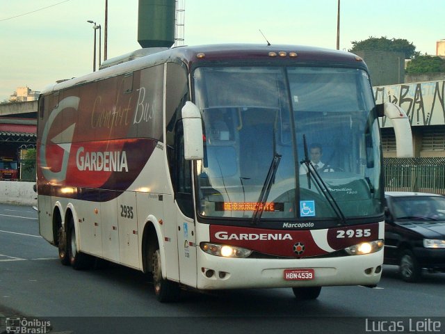 Expresso Gardenia 2935 na cidade de Belo Horizonte, Minas Gerais, Brasil, por Lucas Leite. Número da foto: #1480373.