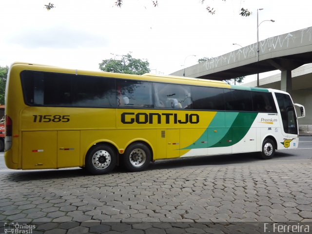 Empresa Gontijo de Transportes 11585 na cidade de Belo Horizonte, Minas Gerais, Brasil, por Fabri Ferreira. Número da foto: #1480893.