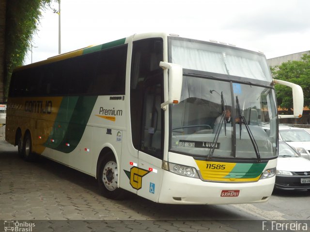 Empresa Gontijo de Transportes 11585 na cidade de Belo Horizonte, Minas Gerais, Brasil, por Fabri Ferreira. Número da foto: #1480901.
