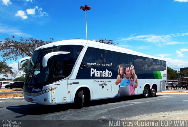 Planalto Transportes 1712 na cidade de Goiânia, Goiás, Brasil, por Vicente Pinto Moreira. Número da foto: #1479817.