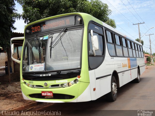 Leste Transportes 80015 na cidade de Goiânia, Goiás, Brasil, por Vicente Pinto Moreira. Número da foto: #1482418.
