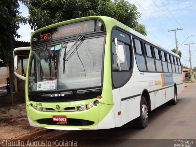 Leste Transportes 80015 na cidade de Goiânia, Goiás, Brasil, por Vicente Pinto Moreira. ID da foto: 1482418.