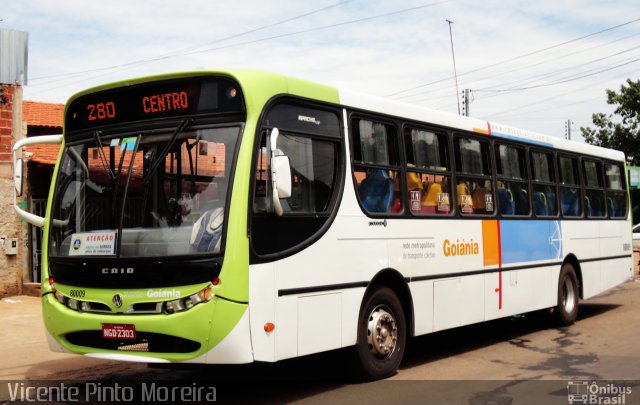 Leste Transportes 80009 na cidade de Goiânia, Goiás, Brasil, por Vicente Pinto Moreira. Número da foto: #1482422.