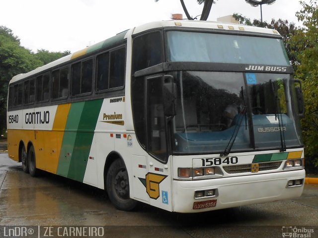 Empresa Gontijo de Transportes 15840 na cidade de São Paulo, São Paulo, Brasil, por Leandro Carneiro. ID da foto: 1481710.