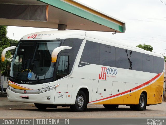JR 4000 Transportes 2036 na cidade de Teresina, Piauí, Brasil, por João Victor. Número da foto: #1483151.
