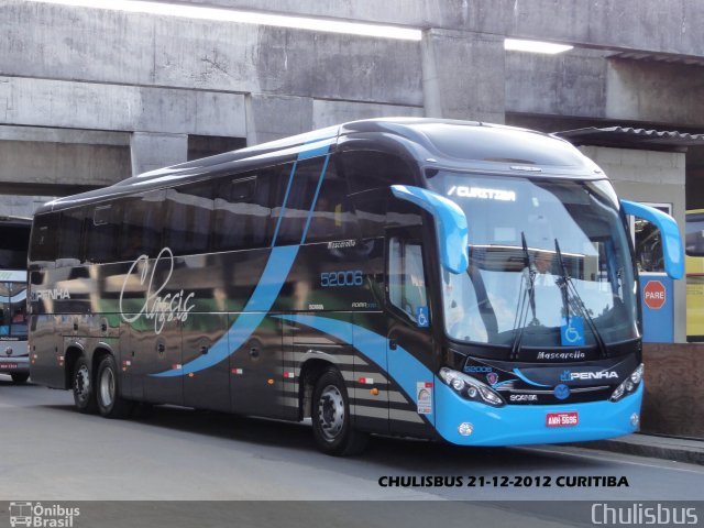 Empresa de Ônibus Nossa Senhora da Penha 52006 na cidade de Curitiba, Paraná, Brasil, por Paulo Roberto Chulis. Número da foto: #1481460.