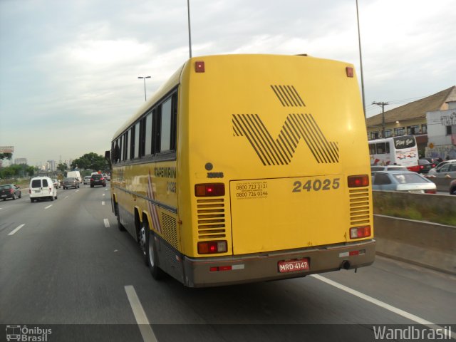 Viação Itapemirim 24025 na cidade de São Paulo, São Paulo, Brasil, por Wanderley Trajano Soares. ID da foto: 1481210.