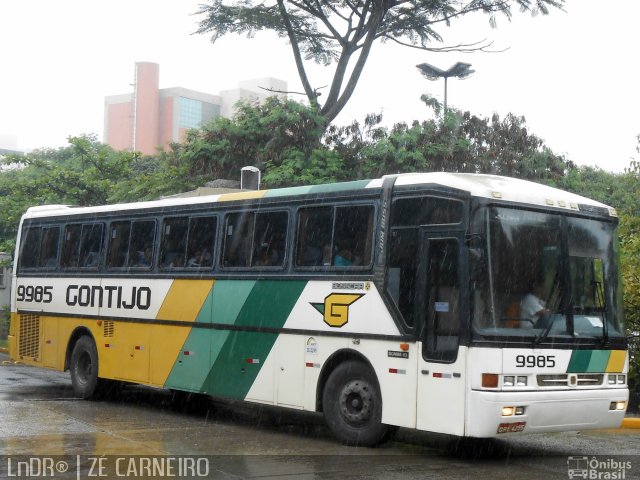 Empresa Gontijo de Transportes 9985 na cidade de São Paulo, São Paulo, Brasil, por Leandro Carneiro. ID da foto: 1482683.