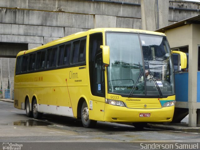 Viação Itapemirim 9033 na cidade de Curitiba, Paraná, Brasil, por Sanderson Samuel. Número da foto: #1485086.
