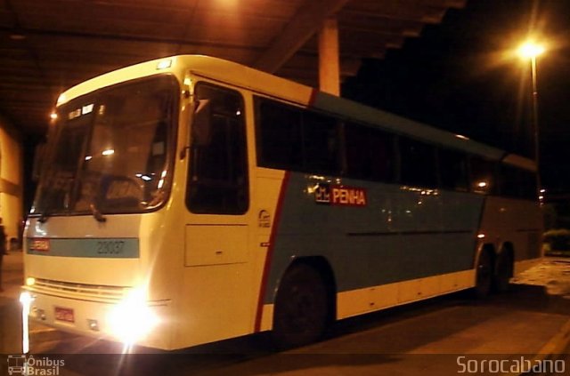 Empresa de Ônibus Nossa Senhora da Penha 23037 na cidade de Lages, Santa Catarina, Brasil, por Elias  Junior. ID da foto: 1483447.