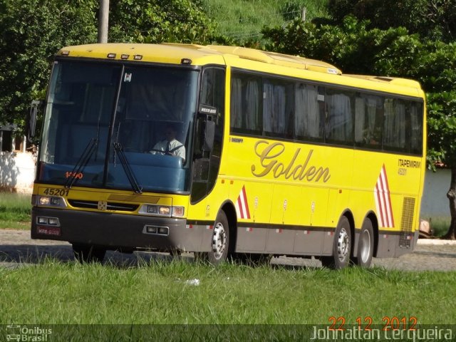 Viação Itapemirim 45201 na cidade de Leopoldina, Minas Gerais, Brasil, por Johnattan Cerqueira. Número da foto: #1485154.