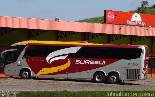 Viação Suassui 2100 na cidade de Leopoldina, Minas Gerais, Brasil, por Johnattan Cerqueira. ID da foto: 1485153.