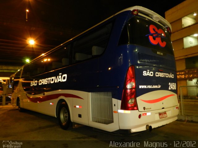 Viação São Cristóvão 2450 na cidade de Rio de Janeiro, Rio de Janeiro, Brasil, por Alexandre  Magnus. Número da foto: #1484164.